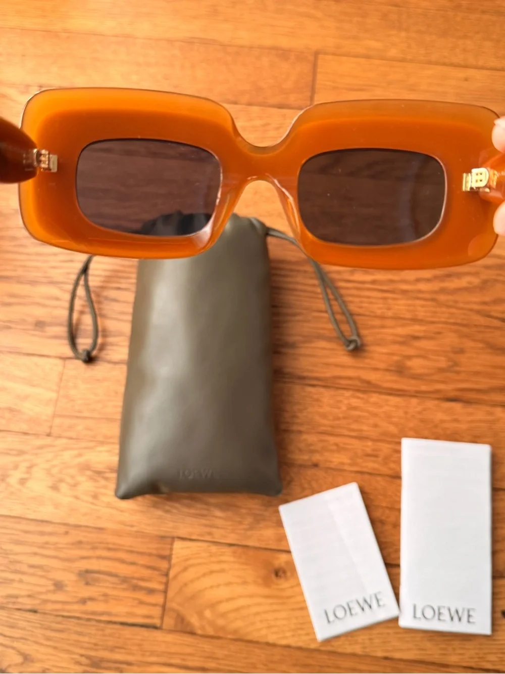 LOEWE × Paula's Ibiza 47MM Rectangular Sunglasses